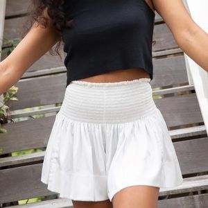 White natural life skirt